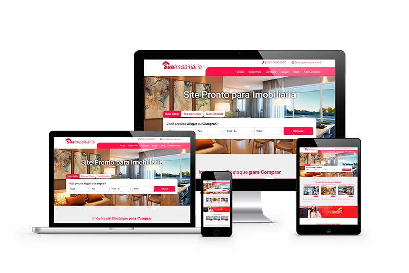 Publiqhosts - Loja de website - Script em PHP e HTML para imobiliária